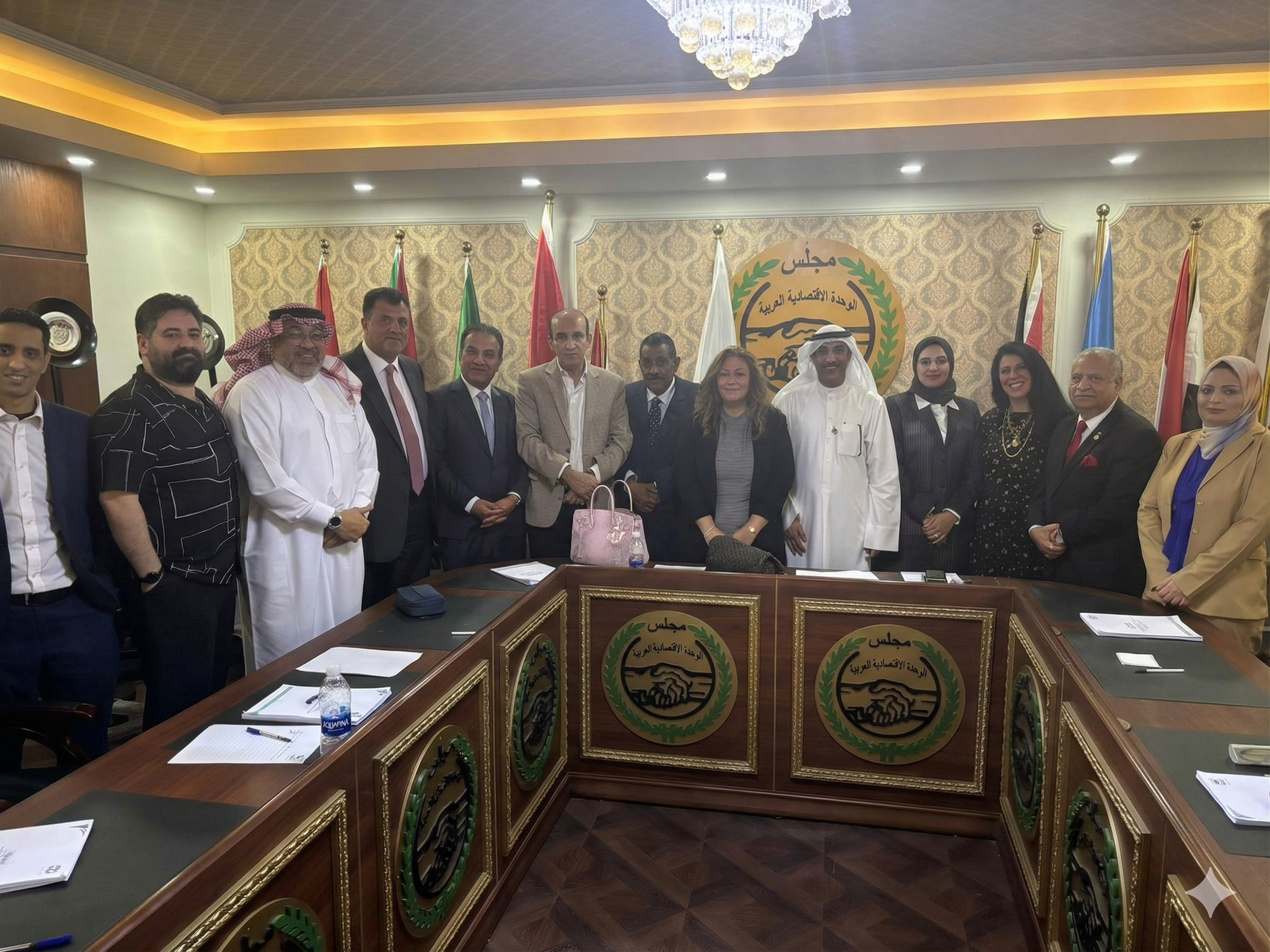 شعار الاتحاد العربي لحماية حقوق الملكية الفكرية - جامعة الدول العربية